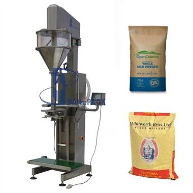 Yarı Otomatik Torba 25kg Toz Dolum Makinası