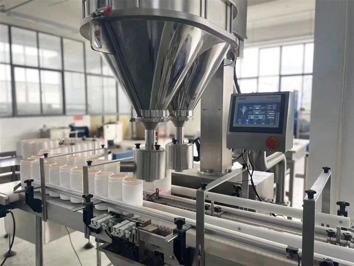 Dual Head Powder Filling Line